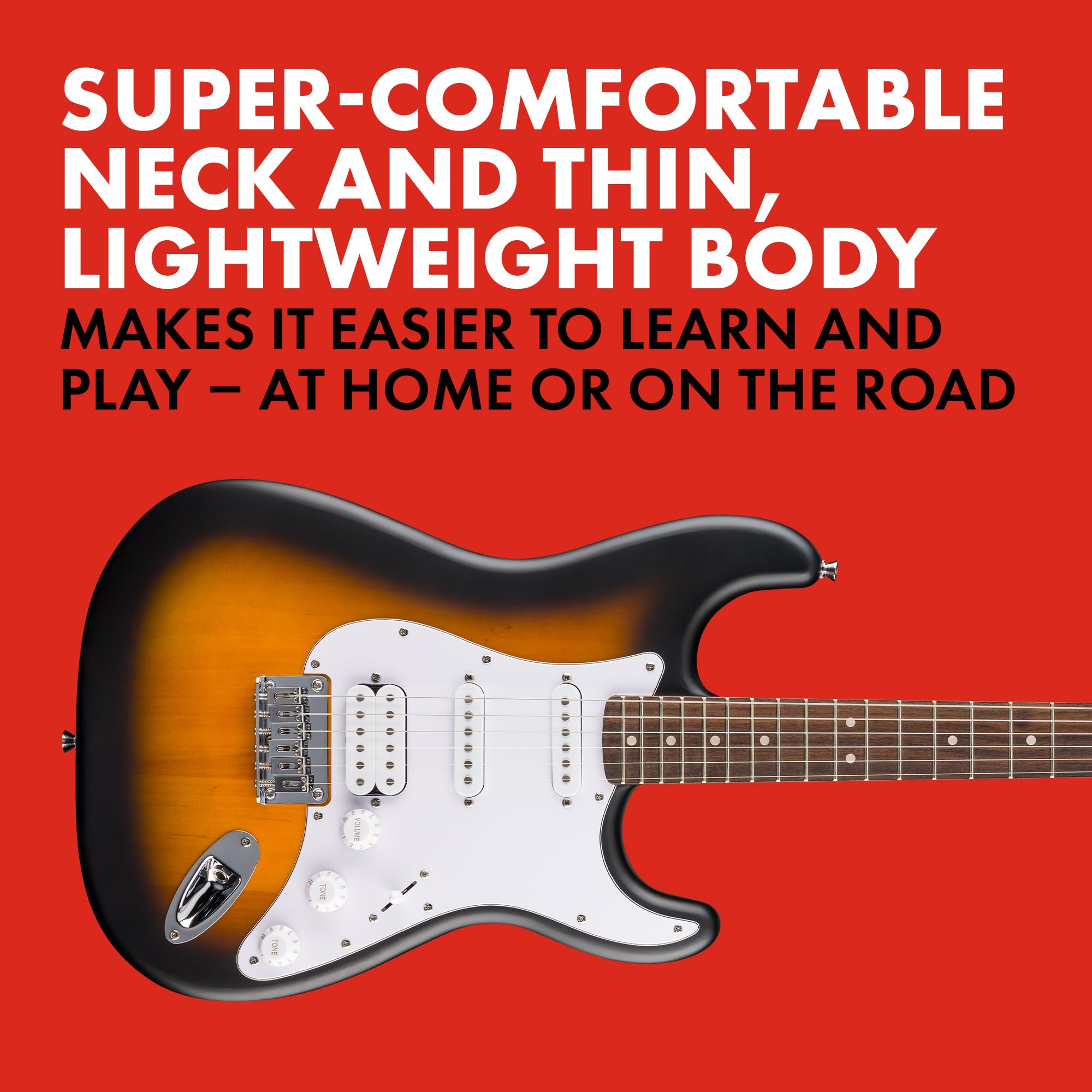 Amazon | Squier by Fender スクワイヤー エレキギター Debut